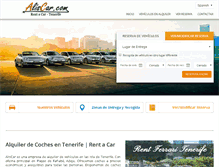 Tablet Screenshot of aliscar.com